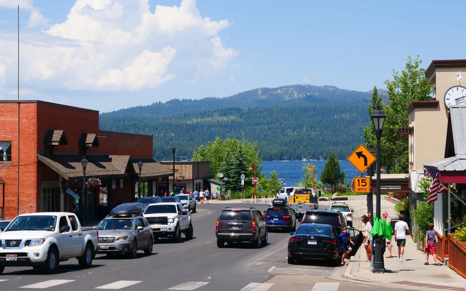 Main Street in McCall, Idaho